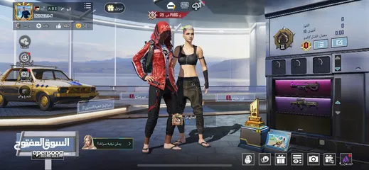 8 حساب ببجي للبيع 250