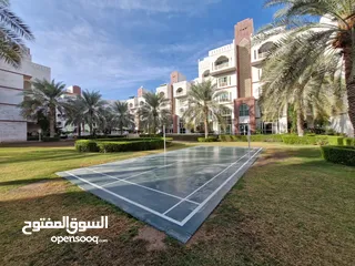  1 3 + 1 BR Spacious Apartment with Large Balcony and Pool View in Muscat Oasis
