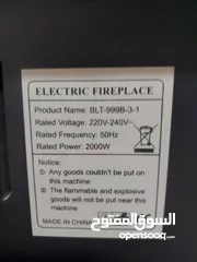  4 Electric fireplace heater
