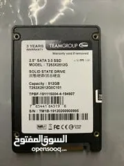  8 SSD TEAM GROUP GT2 512 GB هارد ديسك مميز وبسعر مميز فائق السرعة بسعة 512 جيجا  