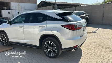  19 RX350 ابيض داخل بيج