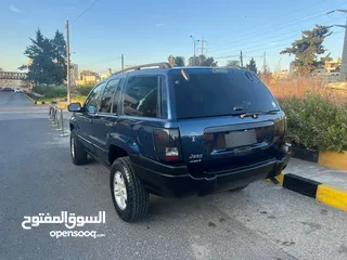  5 جيب شيروكي 2002 بحالة ممتازة 4000 سي سي ترخيص واطي Jeep WJ