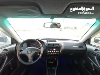  9 هوندا سيفيك 1998 بحالة ممتازة وميكانيك وصيانة كاملة