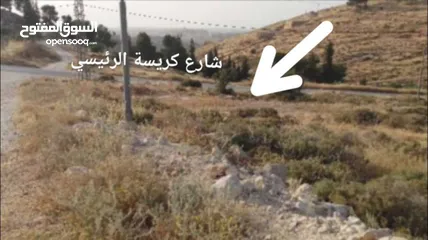  2 ارض ع شارع 12 متر ع خط كريسة الرئيسي بسعر مغري
