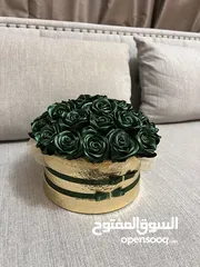  5 Satin ribbon rose