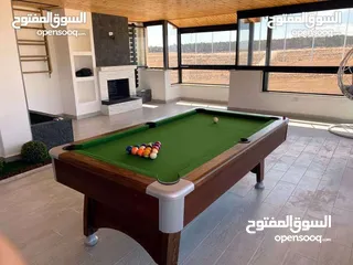  3 بلياردو رخام مقاس 7 قدم جديد بالكرتونه مع كامل الأغراض افضل سعر