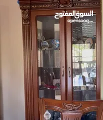  3 غرفة ضيوف كاملة مكونة من طقم كنب + طاولة سفرة + فضية + دنسوار