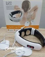  11 جهاز مساج الرقبه3D المساج الرقبة و الجسم بالنبضات كهرباء تحفيز الاعصاب بالذبذبات تدليك العضلات لسعات