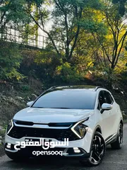  1 كيا سبورتاج هايبرد 2023/22فل الفل الفل عداد قليل اصلي