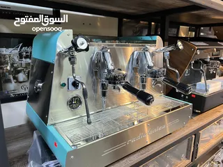  2 ماكينة اسبريسو باريستا ماكينة قهوة