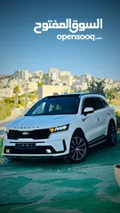  1 Kia Sorento فئة رجال الأعمال  عرض حرق حرق حبة مميزة بخواتها  فحص نخب نخب  تناول فوري