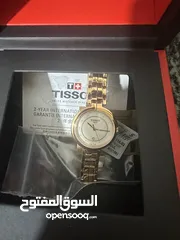  1 ساعه Tissot ستاتي لون ذهبي جديد من Time center للبيع