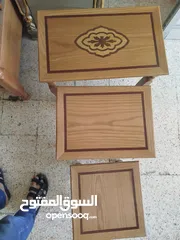  3 طقم طاولات زان جديد