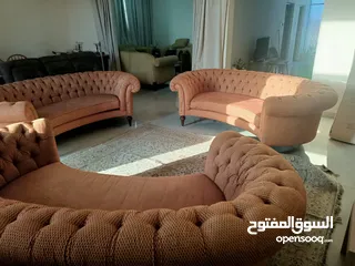  1 كنب خشب محلي