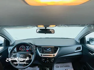  10 هيونداي اكسنت 2021 وكالة البحرين صيانه الوكيل  للبيع  Hyundai Accent model 2021 Bahrain agencey