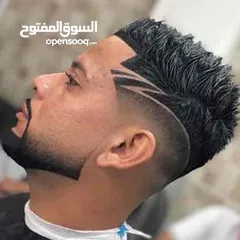  7 قلم موس مع 10 شفرات استبدال حسب  نوع الشعر وحجم الرأس و الرسمه المطلوبه