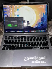  1 MacBook Pro 2019 – 13 inch للبيع الجهاز نظيف جداً، استخدام راقي، ما فيه أي نقر أو خدوش
