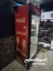  4 ثلاجة كولا باب حجم كبير