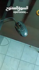  3 ماوس قيمينق بتصميم جميل ماوس ألعاب احترافي بإضاءة RGB ( قابل للتفاوض )