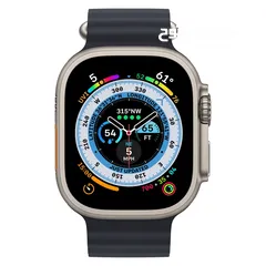  2 Apple Watch Ultra GPS + Cellular, 49mm Titanium Case with Midnight Ocean Band