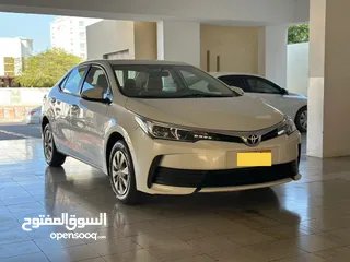  4 Toyota Corolla 2019 Oman car 1.6 excellent condition 82000 km only