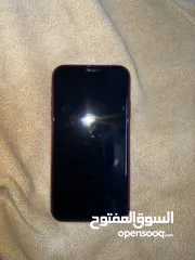  6 ايفون 11 العادي 128gb لون احمر