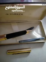  4 قلم Parker مطلي دهب بالكامل عيار 14