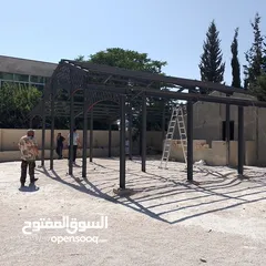  10 هنجر مطعم او كافيه او منزل)  Structural steel  للبيع .جديد ، لم يستعمل .. H ,90 kilograms ل  وزن كل