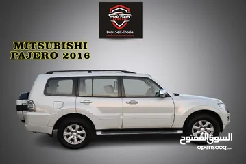  5 0% DP - ORIGNAL PAINT - MITSUBISHI PAJERO GLS 4WD 2016 - FIRST OWNER - FULL OPTION - GCC