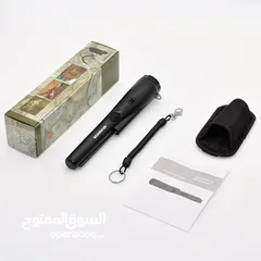  4 جهاز عصا كاشف  كشف وجود جميع انواع المعادن  ذهب فضه حديد  نحاس المنيوم حجاره ناريه مع ة شحن كهربائي