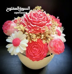  26 باقات وتوزيعات من الشمع تضيء مناسباتك مشكاة   هدايا وتوزيعات من القلب بتصميم مميز  مشكاة