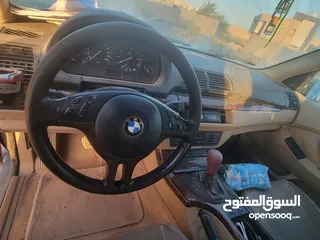  4 بي ام X5 هيكل نظيف درجة اولى