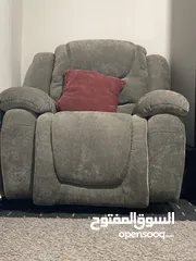  5 كرسي ريكلاينر (recliner) مستورد هزازودوار