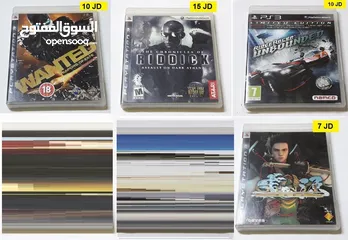  14 سيديات بلايستيشن 3 للبيع PS3 Games