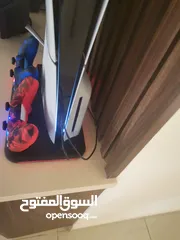  3 بلايستيشن 5 (Playstation 5) شبه جديد مستعمل استعمال خفيف جدا شبه وكالة الجهاز