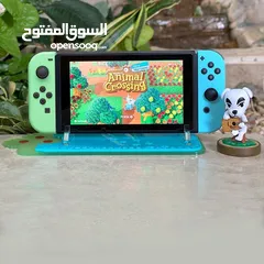  1 نينتيندو سويتش أنيمل كروسينغ Nintendo  الاصدار المحدود switch animal crossing