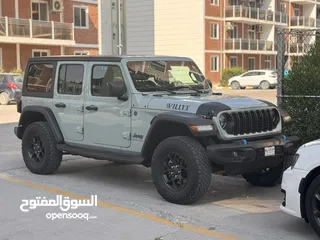  18 Jeep Wrangler willys 2024 4Xe