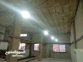  1 محل للبيع او الاجار مساحة 154 مع سدة ارتفاع المحل 470