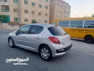  9 بيجو 206جيراوتوماتيك موديل 2011 فحص كامل قاطعه مسافه 110الف فقط