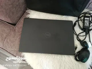  8 لابتوب ديل بحالة ممتازة لون سكني معالج corei3 الجيل العاشر رامات 8جيجا هارديسك ssd128 nvme شاشة 15.6