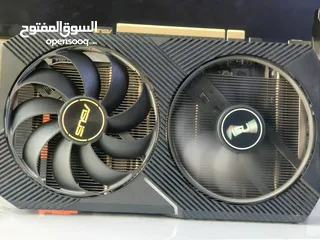  1 كرت شاشة RTX 3060 ASUS للبيع