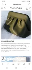  6 Brand new women's hand bag made from organic cactus