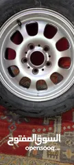  12 طقم جنط مع كوتش مقاس 15