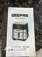  6 Geepas digital air fryer /model No. GAF37510