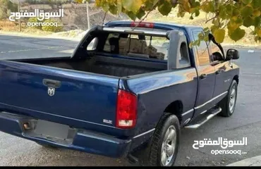  5 دودج رام 2005 فل الفل ما شاء الله عليه لون ازرق ، هيمي 6 ركاب ماتور 5700 فحص 4 جيد ضربات خفيفة بودي