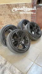  2 18-inch rims, flawless  جنوط 18