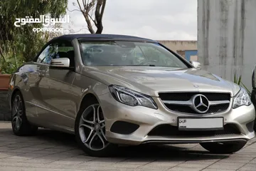  1 مرسيدس بنز E250 AMG convertible  موديل: 2014  عداد : 134.000 km وارد الشركة