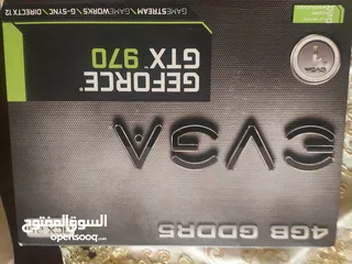  3 كرت شاشة gtx970 evga