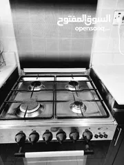  7 Gas Stove with Oven and Cylinder - Excellent Condition