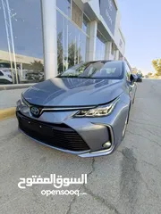  2 تويوتا كورولا 2021 هايبرد بحاله الوكاله